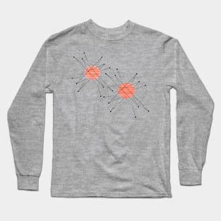 Mid Century Modern Starbursts Long Sleeve T-Shirt